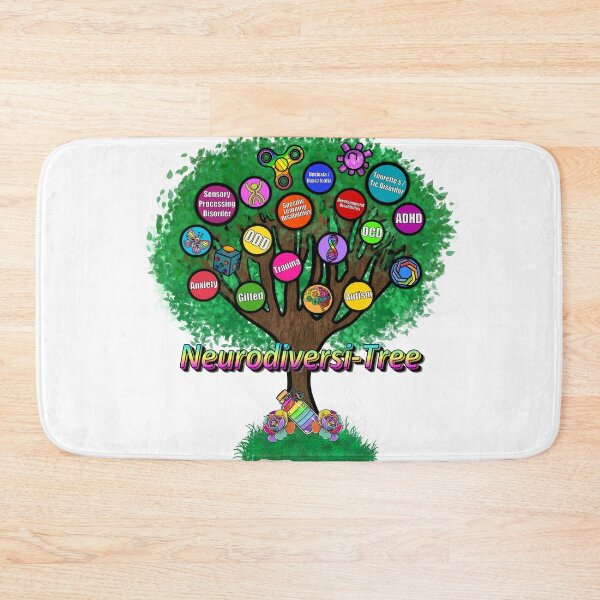 Item preview, The Neurodivers-A-Tree designed and sold by AuDHDesigns AUS .