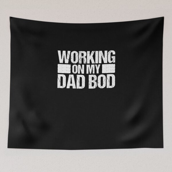 Item preview, Working on my Dad Bod dad joke father figure designed and sold by Nessshirts.