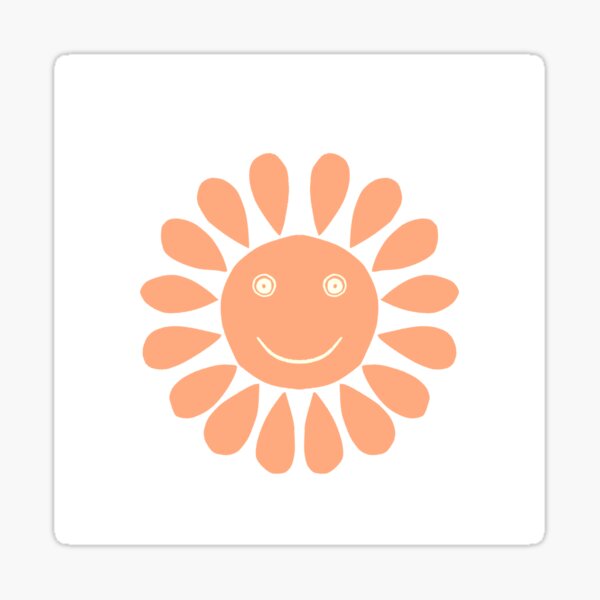 Smily Sunshine  Sticker
