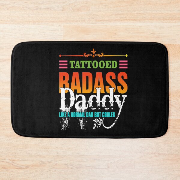 Item preview, Tattooed Badass Daddy designed and sold by primetee.