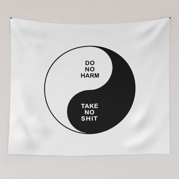 Item preview, Do No Harm Take No Shit designed and sold by SkyAfterDusk.