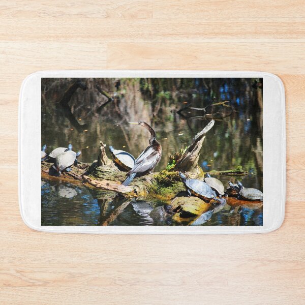 Item preview, Anhinga And Turtles On Log designed and sold by Cynthia48.