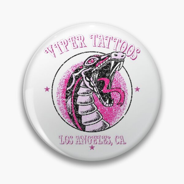 Artikelvorschau, Viper Tattoo, Los Angeles Tattoo Studio Schlangenlogo entworfen und verkauft von Proverbial Wisdom Design.