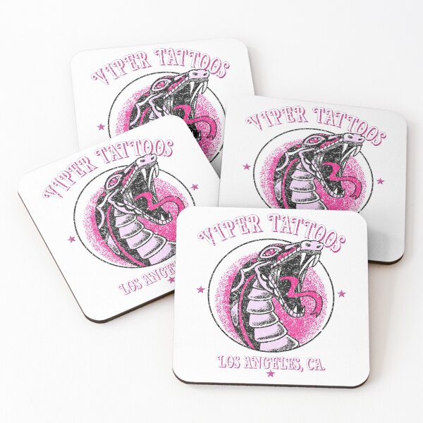 Item preview, Viper Tattoo, Los Angeles Tattoo Studio Snake Logo designed and sold by Proverbial Wisdom Design.
