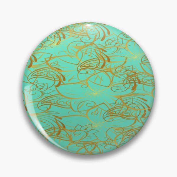 Item preview, Golden Hibiscus ( Light Green) designed and sold by irisonline.