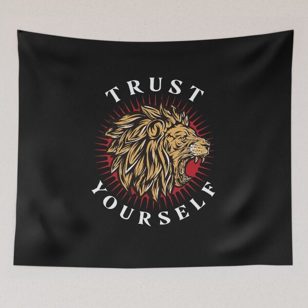 Item preview, Lion head | Trust Yourself designed and sold by DerSenat.