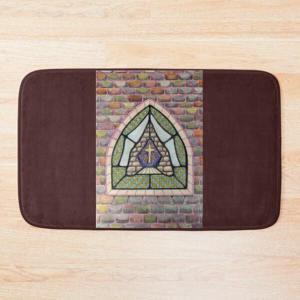 Item preview, 545 - STAINED GLASS WINDOW - DAVE EDWARDS - COLOURED PENCILS - 2021 designed and sold by BLYTHART.