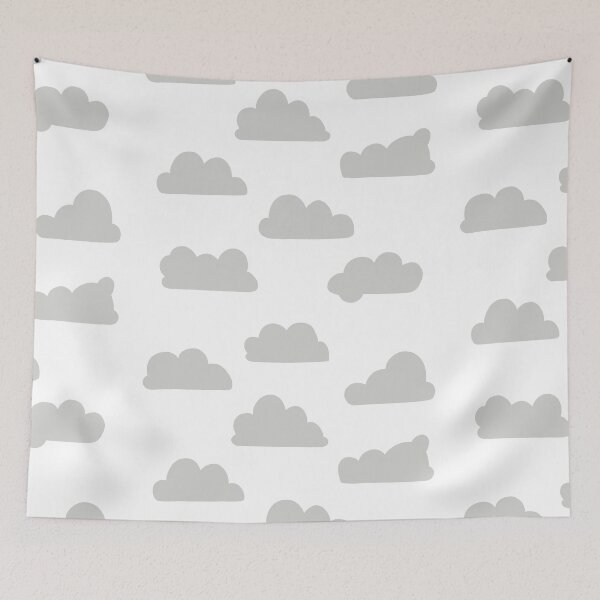 Item preview, Grey Clouds in the sky illustration  designed and sold by valdegilde.