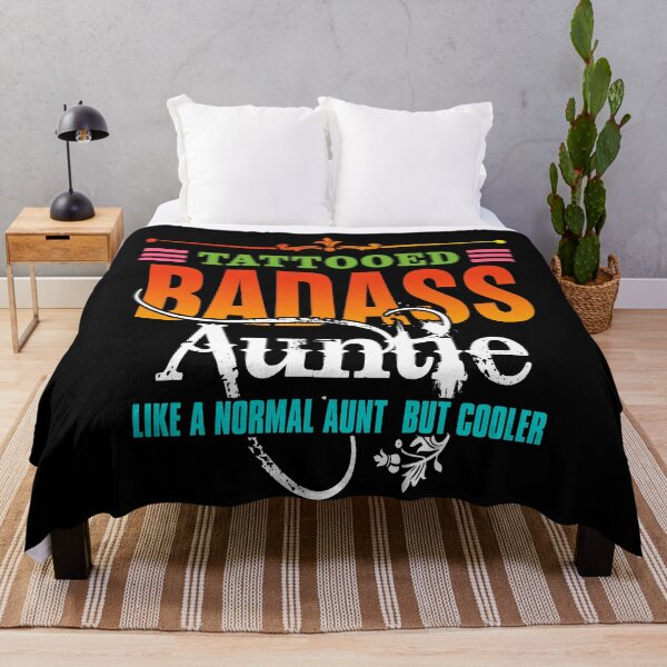 Item preview, Tattooed Badass Auntie designed and sold by primetee.