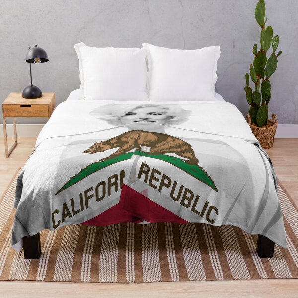 Item preview, Marilyn California Flag designed and sold by imarilynmonroe.