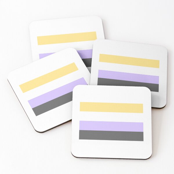 Item preview, pastel non-binary flag designed and sold by sophiesversion.