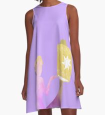 Floating Lights A-Line Dress