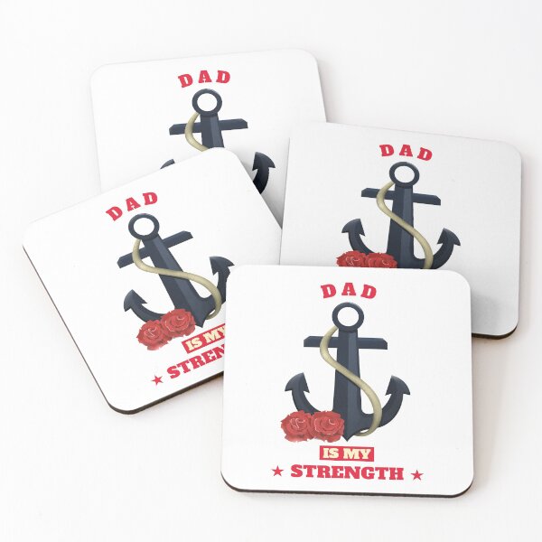 Item preview, DAD IS MY STRENGTH T-Shirt designed and sold by The best online style shop.