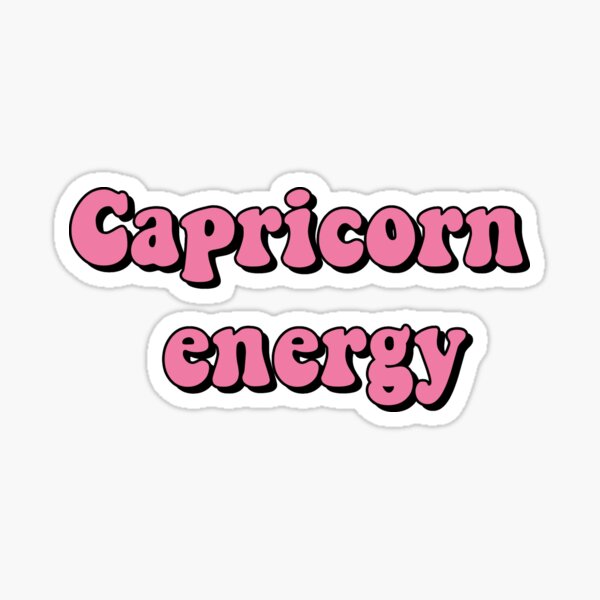 Capricorn Energy Sticker