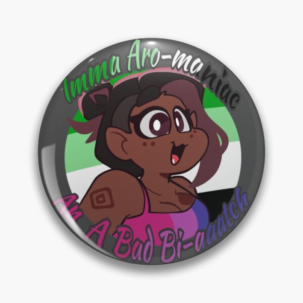 Item preview, Aro-Maniac n Bi-aaatch designed and sold by LilMonsterShop.
