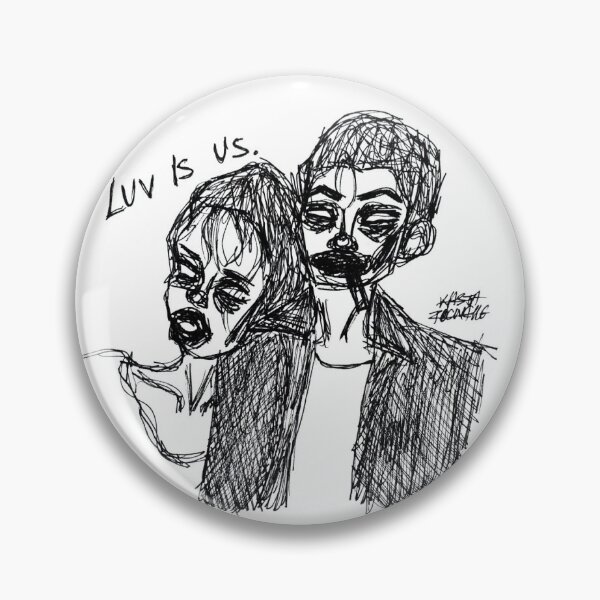 Item preview, goth grunge couple art designed and sold by KastaRochelle.