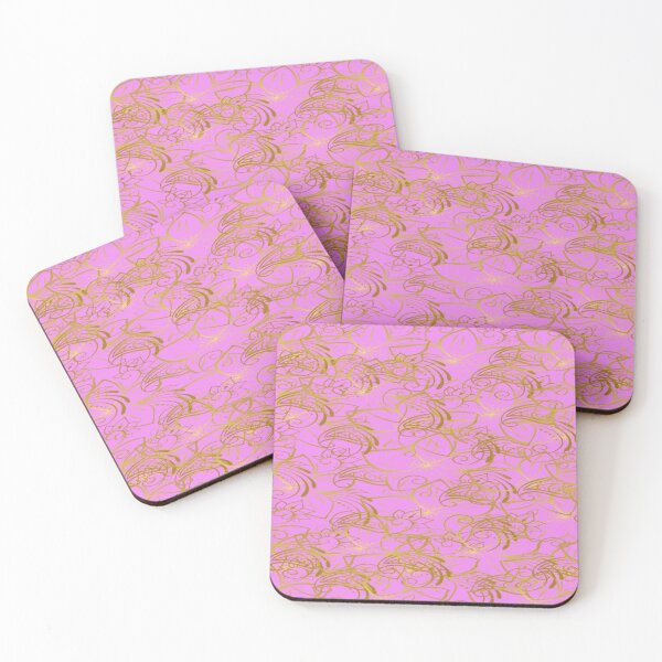 Item preview, Golden Hibiscus (Lilac) designed and sold by irisonline.
