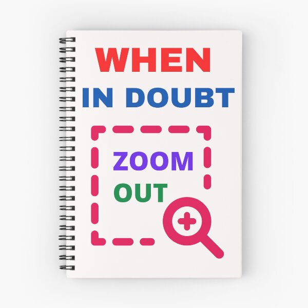 Item preview,  When In Doubt Zoom Out designed and sold by BhavyaBathla.