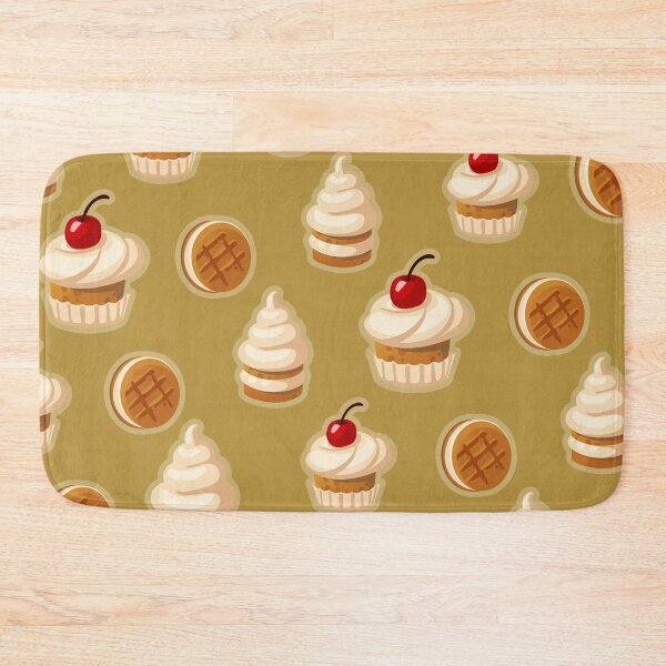 Item preview, Sweet cake with cream and cherry and cookies designed and sold by AnnaRuz.