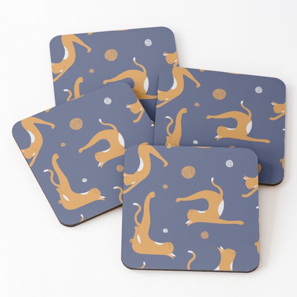 Item preview, Cute yoga cat designed and sold by DerSenat.