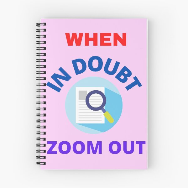 Item preview,  When In Doubt Zoom Out designed and sold by BhavyaBathla.