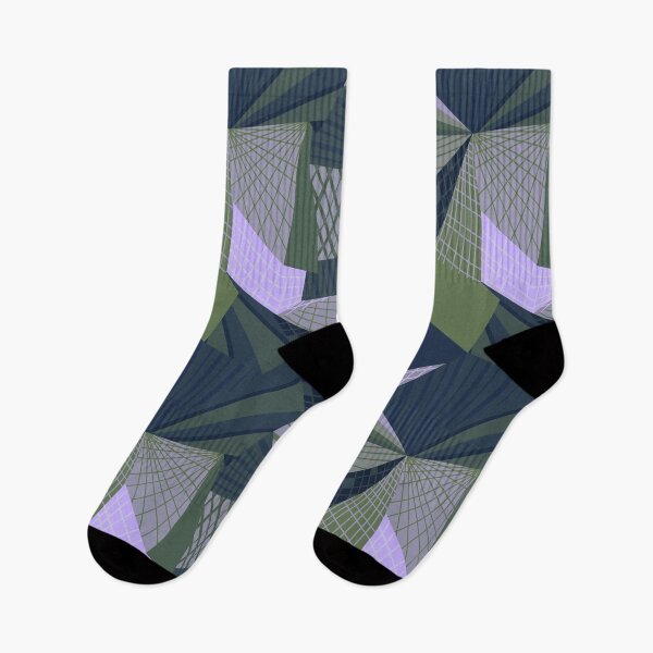 Item preview, Geometric Dark Cityscape  designed and sold by Squarebird.
