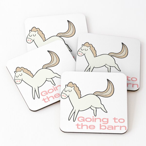 Item preview, Going to the barn horse rider designed and sold by TheWaterBirds.