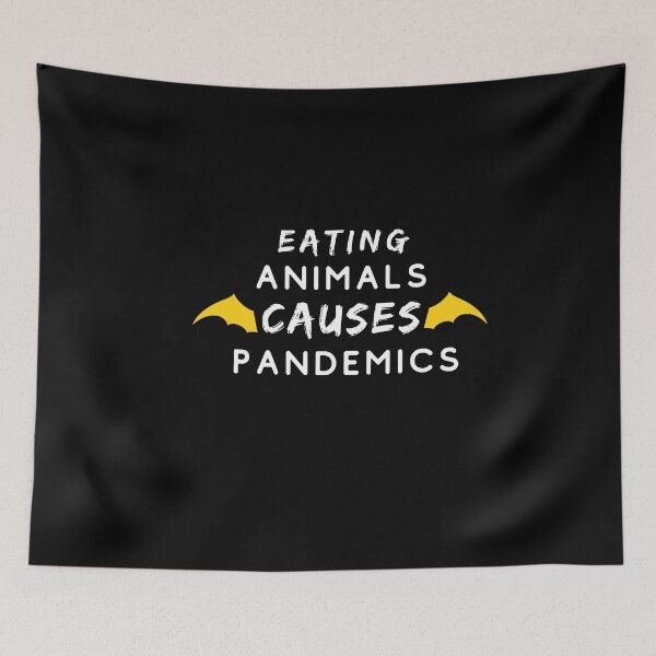 Item preview, Eating Animals causes pandemics Essential T-shirts  designed and sold by todoAwesome.
