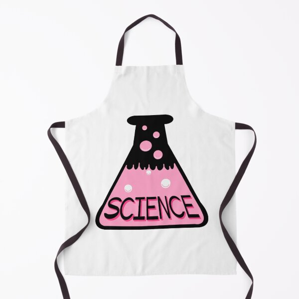 Item preview, Pink Science Flask with outline designed and sold by Neuro-Nerdom.