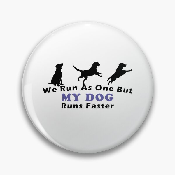 Item preview, We Run As One But My Dog Runs Faster designed and sold by Aymanerachif.