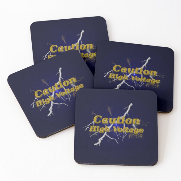 Item preview, Caution High Voltage Label designed and sold by OnigiriDoctor.