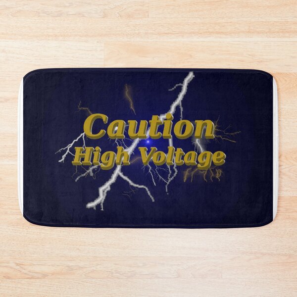 Item preview, Caution High Voltage Label designed and sold by OnigiriDoctor.