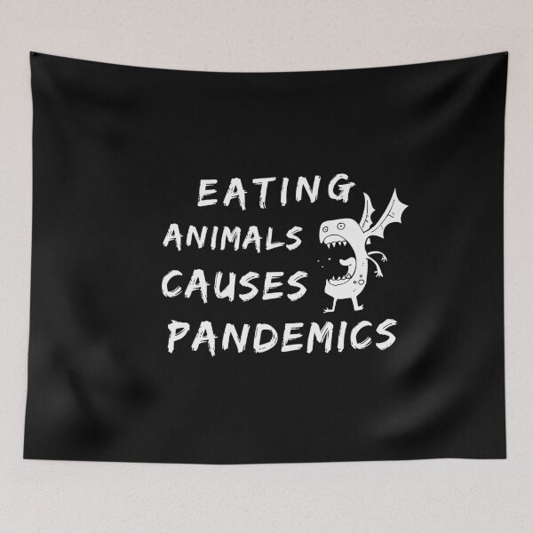 Item preview, Eating Animals causes pandemics AwesomeT-shirts  designed and sold by todoAwesome.