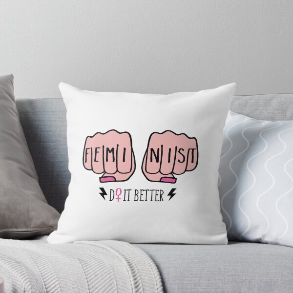 Item preview, Feminists do it better Girl power and pride, feminist quote designed and sold by Theobsessed01.