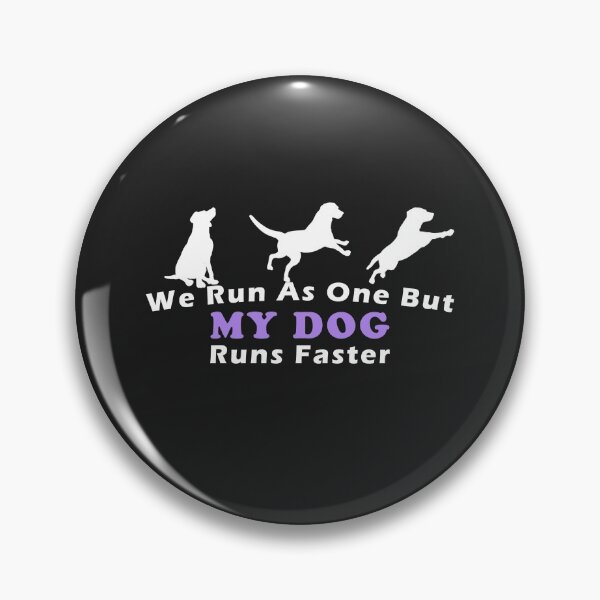 Item preview, We Run As One But My Dog Runs Faster designed and sold by Aymanerachif.