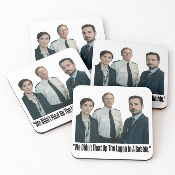 Item preview, Line of Duty - We Didn't Float Up The Lagan In A Bubble. designed and sold by Tom Newberry.