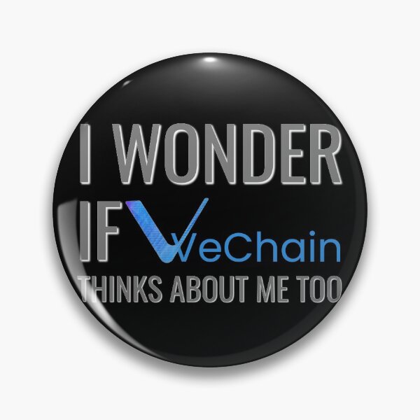 Item preview, I Wonder If VeChain Thinks About Me designed and sold by hanlynstyle.