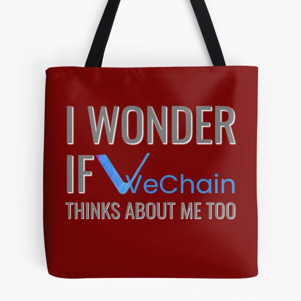 Item preview, I Wonder If VeChain Thinks About Me designed and sold by hanlynstyle.