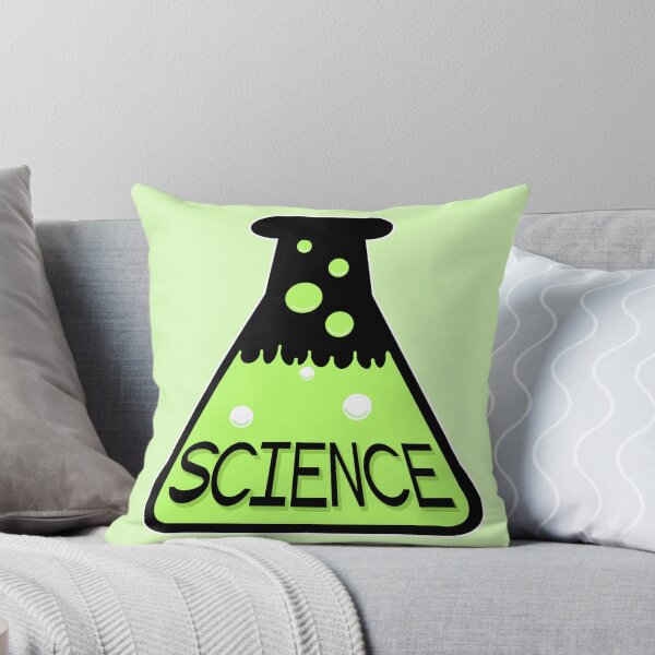 Item preview, Green Science Flask with outline designed and sold by Neuro-Nerdom.