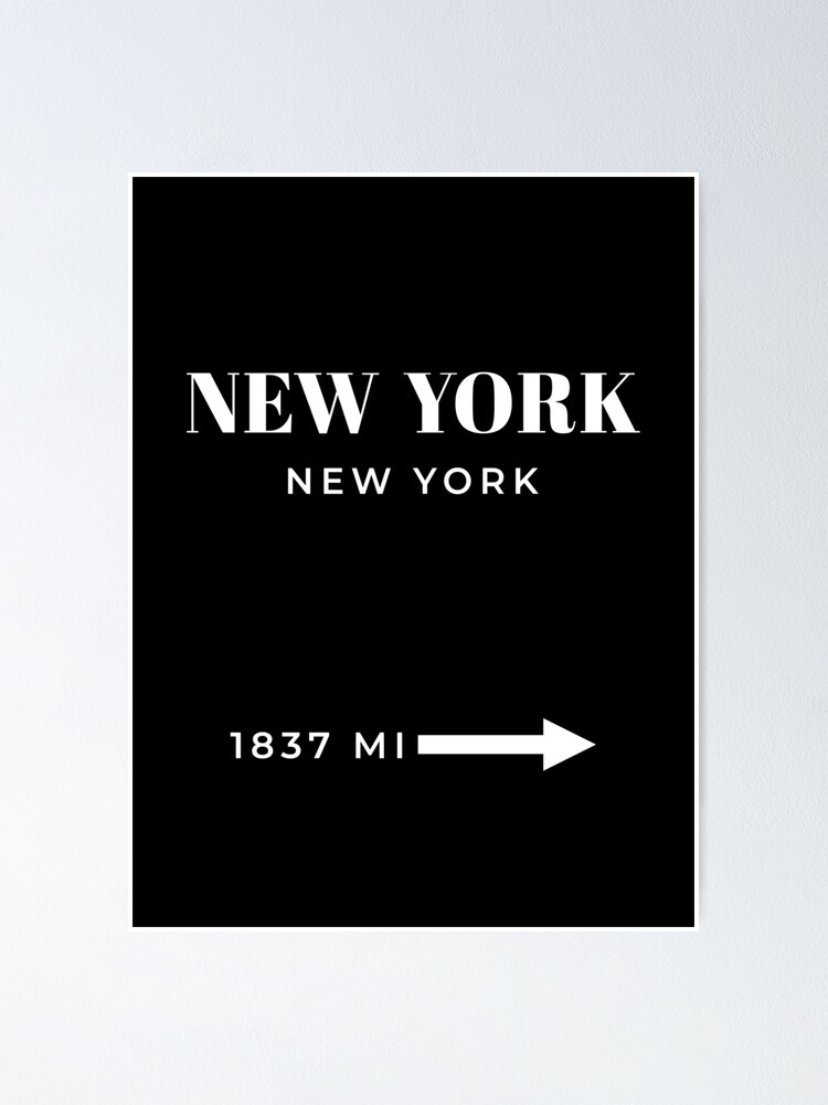 "New York Print New York Poster New York City Wall Art New York Decor