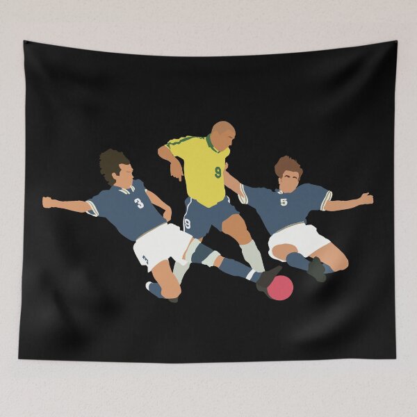 Item preview, Ronaldo vs Maldini & Cannavaro Iconic Football Moment designed and sold by Jackshun.