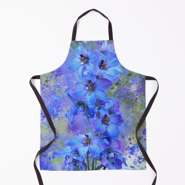Item preview, Delightful Delphiniums Mixed Media  designed and sold by OByD.