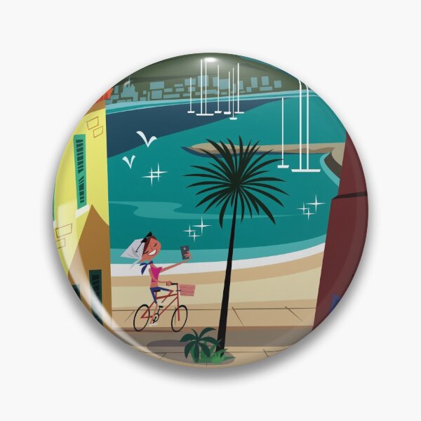 Item preview, Menton poster designed and sold by GAGodel.
