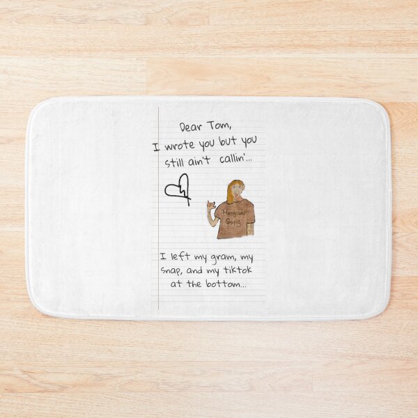 Item preview, tom macdonald letter designed and sold by FACELESS MONKEY.