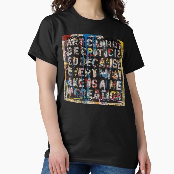 Item preview, ART cannot be criticized designed and sold by WE-ARE-BANKSY.