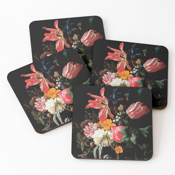 Item preview, Flower Still Life by Maria van Oosterwijck, Dutch, 1669 designed and sold by Shapes-Mania.