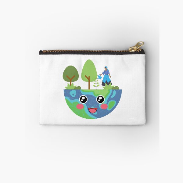Item preview, World Environment day : Cute Happy Earth designed and sold by g v.