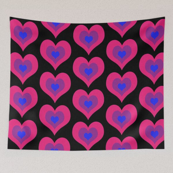 Item preview, Bi Flag Hearts designed and sold by Infuriating.