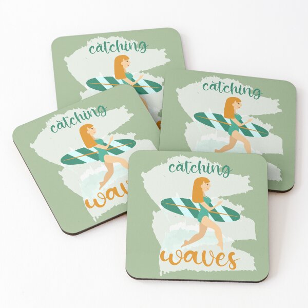 Item preview, Catching waves girl designed and sold by CutieBlue.