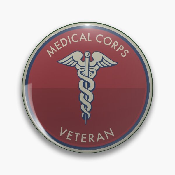 Item preview, Medical Corps Veteran Patch designed and sold by StrongVlad.
